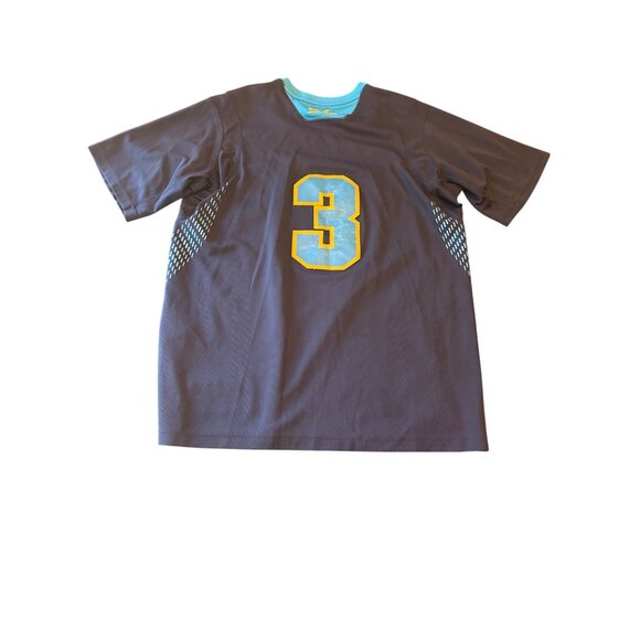 Adidas UCLA #3  Jersey Size M Blue/Gold 100% Polyester Unisex - Picture 4 of 6